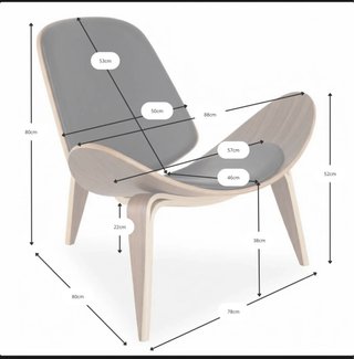Juego 2 sillones madera y piel + mesa centro