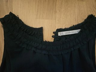 Vestido Zara fiesta pedrería Talla S-M