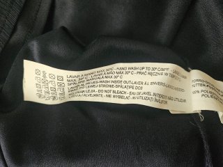 Vestido Zara fiesta pedrería Talla S-M
