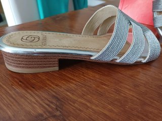 Sandali donna Givana argento