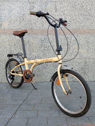 Bicicleta Plegable Aluminio Vintage Edition