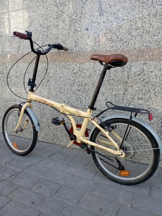 Bicicleta Plegable Aluminio Vintage Edition