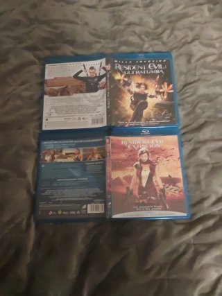 Resident Evil: Ultratumba y Extinción Blu-ray