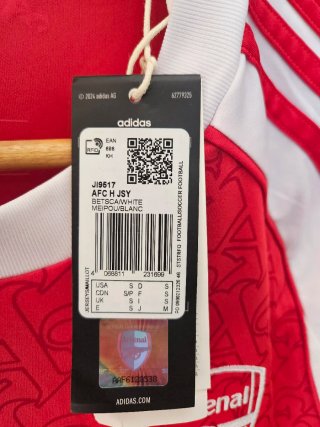 Camiseta Arsenal 25/26 Talla S Fan Version