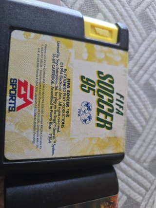 Lote 2 Juegos Mega Drive: FIFA Soccer 95 y Mega Dr