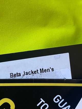 Chaqueta Goretex Arcteryx Beta Jacket Talla S/P