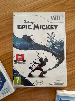 Pack 4 Juegos Wii: Mario & Sonic, Epic Mickey, Wii