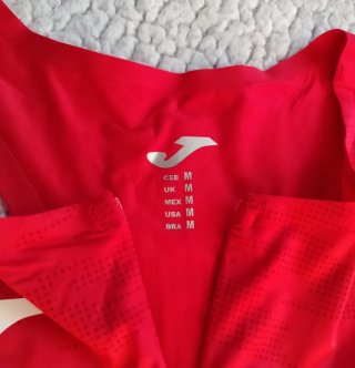Body Joma mujer Record III rojo