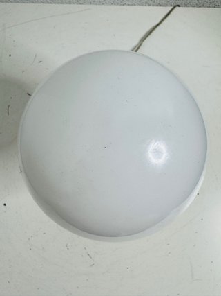 Lámpara Seta Vintage Dorada Blanca