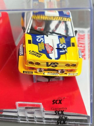 COCHE SCALEXTRIC FIAT ABARTH 131 NUEVO