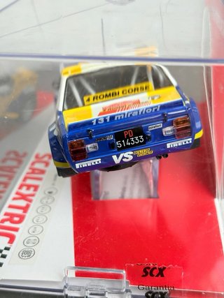 COCHE SCALEXTRIC FIAT ABARTH 131 NUEVO