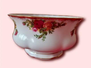 Lechera y azucarero Royal Albert Old Country Roses
