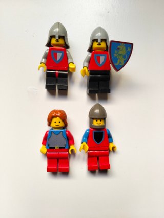 Lego Figuras Medievales Vintage Originales