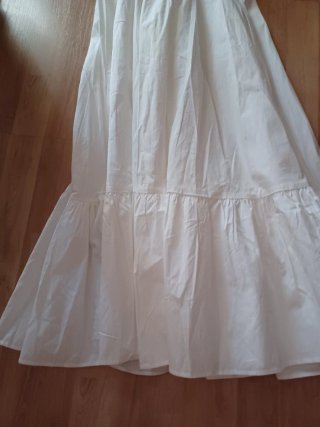 Vestido blanco con bordados