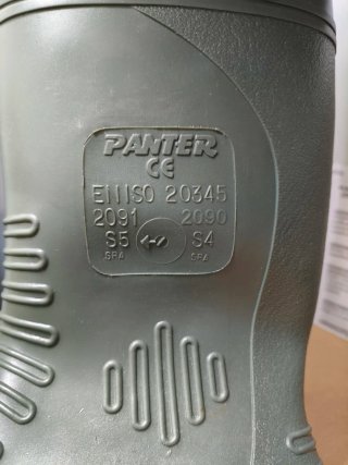Botas de agua hombre verdes