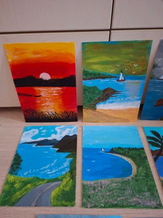 Cuadros Paisajes lote 20 euros