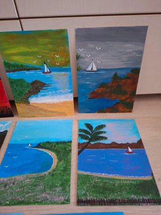 Cuadros Paisajes lote 20 euros