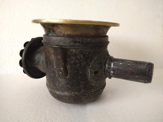 Farol antiguo de carruaje para decoración