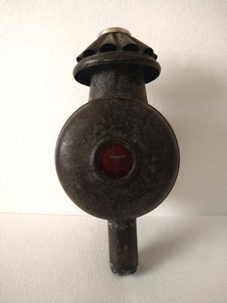 Farol antiguo de carruaje para decoración