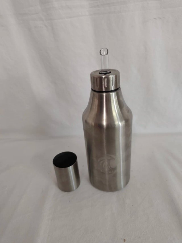 Aceitera Acero Inox. Antifugas 1L