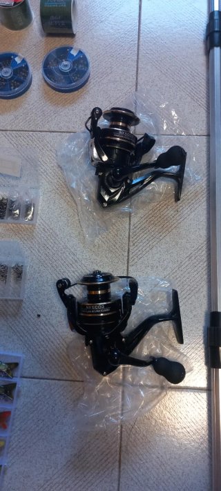 Kit pesca completo señuelos y cañas