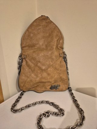 Bolso de piel estampado serpiente