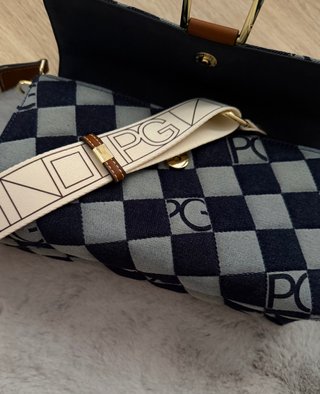 Bolso PG vaquero cuadros