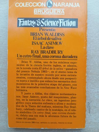 Cinco novelas de ciencia ficción.