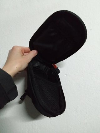 Bolsa manillar bici con pantalla táctil