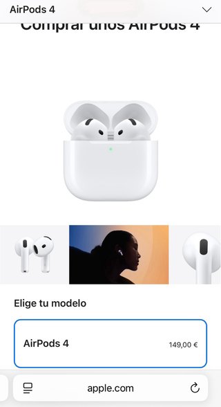 Apple AirPods 4 - Precintados, sin abrir