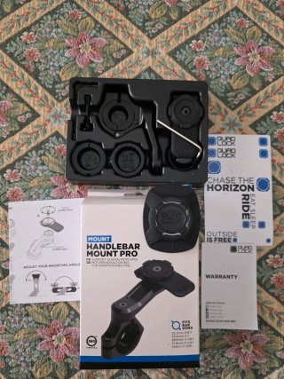 Quad lock PRO + Adattarore universale