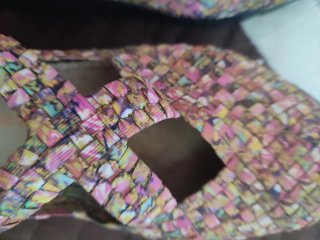 Zapatos Verano Mujer Talla 40 Multicolor