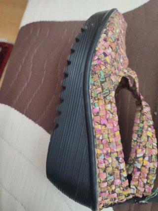Zapatos Verano Mujer Talla 40 Multicolor