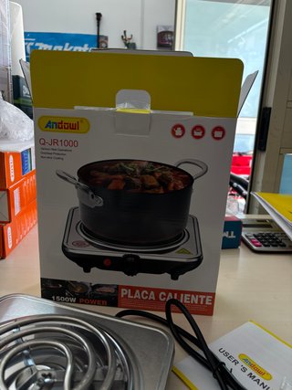 Piastra elettrica da cucina Andowl 1500W