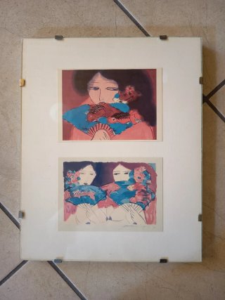 6 Cartoline da Collezione Wallasse Vintage