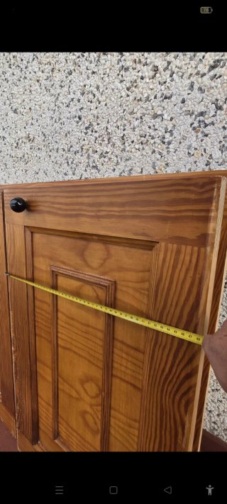 Puertas de madera maciza para armarios