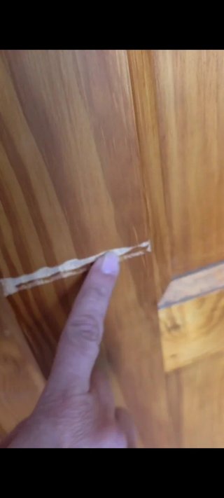 Puertas de madera maciza para armarios