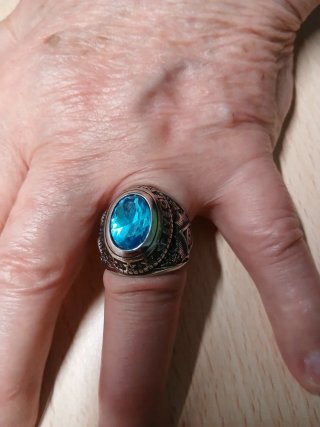 Anillos Acero Inox Hombre Talle 12