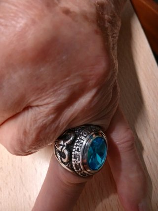 Anillos Acero Inox Hombre Talle 12