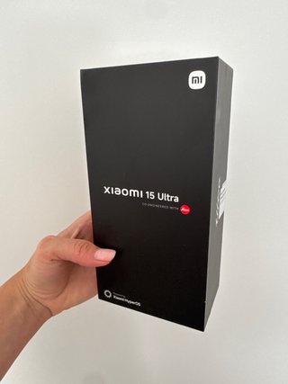 Caja xiaomi 15 ultra negro