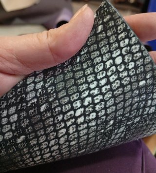 Piel serraje estilo vaquetilla