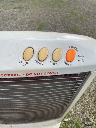 Radiatore alogeno Esprit stufa elettrica