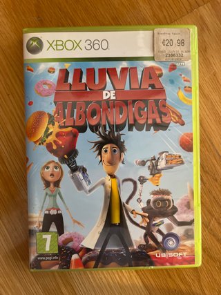 Juego XBOX 360 Lluvia de Albóndigas