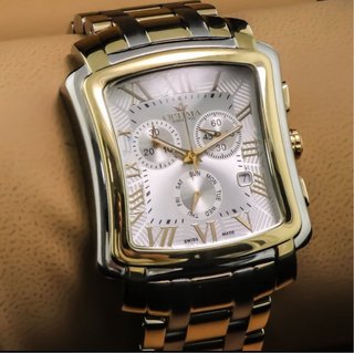 Reloj Optima Swiss Made Oro y Plata