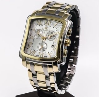 Reloj Optima Swiss Made Oro y Plata