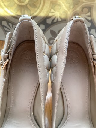 Zapatos tacón Guess mujer talla 38 beige