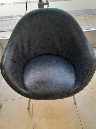 Sillones de peluquería negro