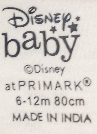 Saco dormir Disney Dumbo bebé 6-12m 80cm