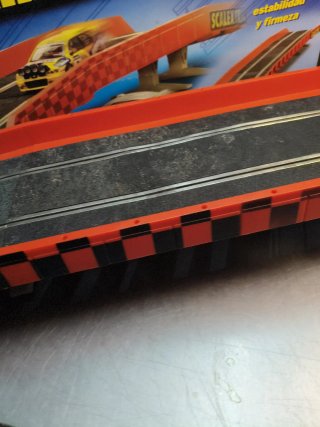 Scalextric Puente Completo Pista Negra Antigua