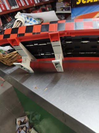 Scalextric Puente Completo Pista Negra Antigua